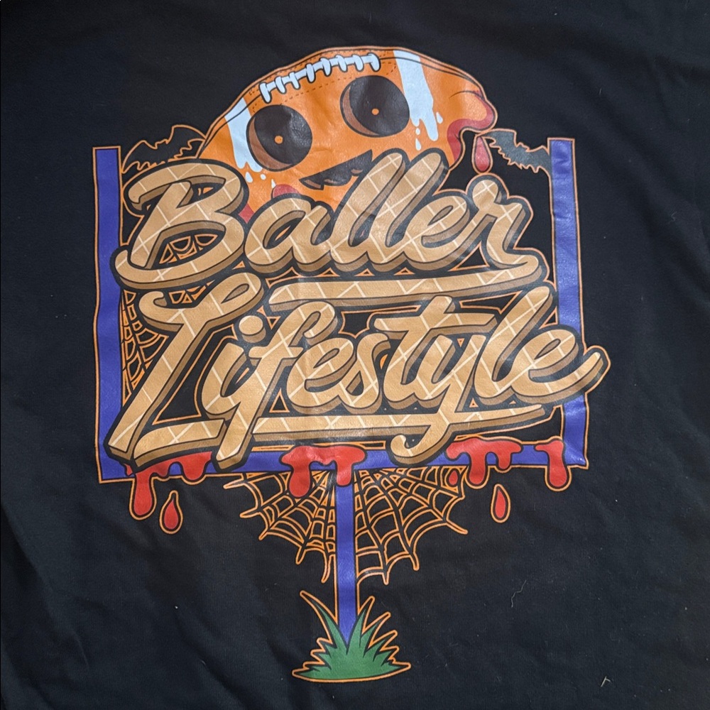 Baller Lifestyle Kids Short Sleeve Tee - Black